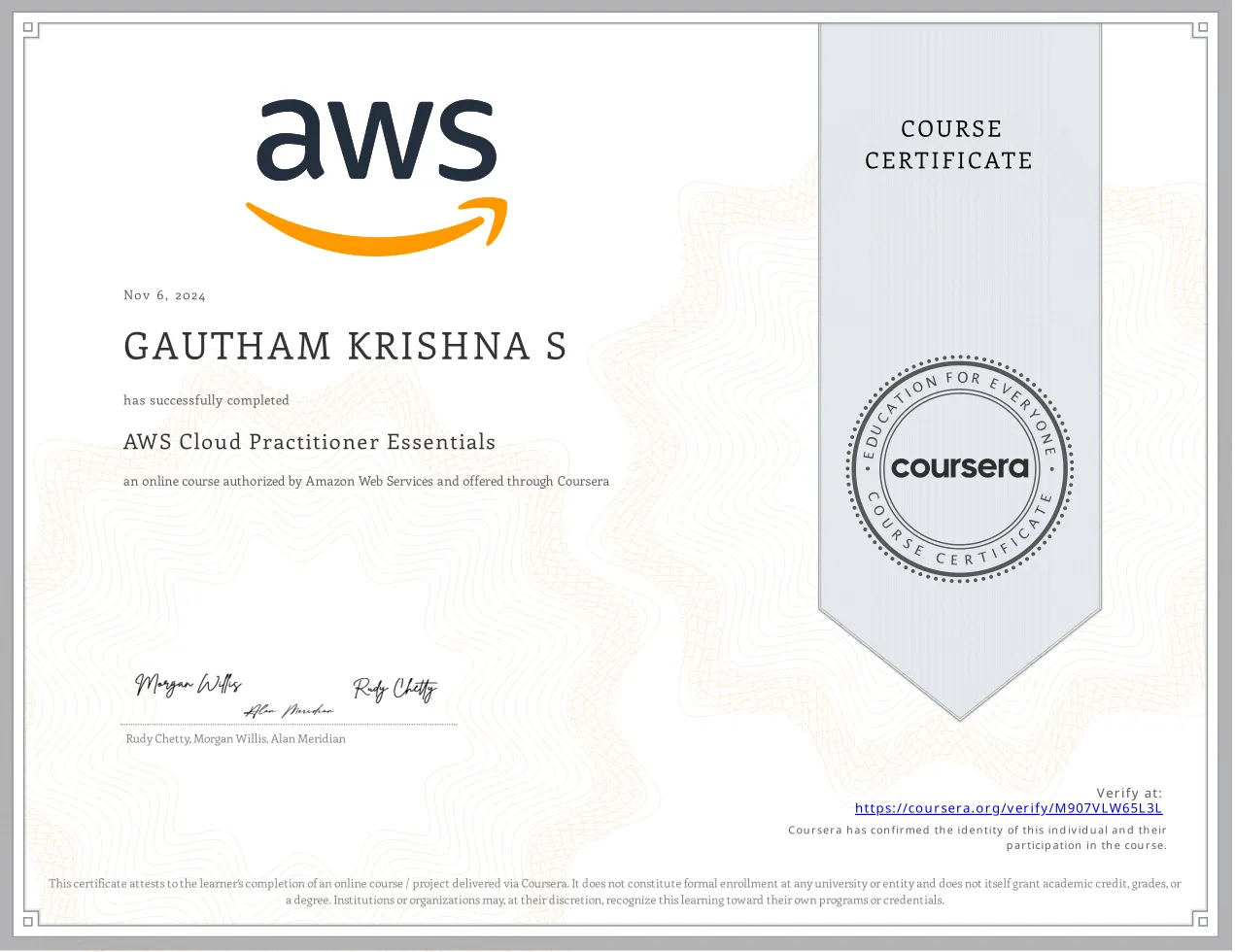 AWS Cloud Practitioner Essentials