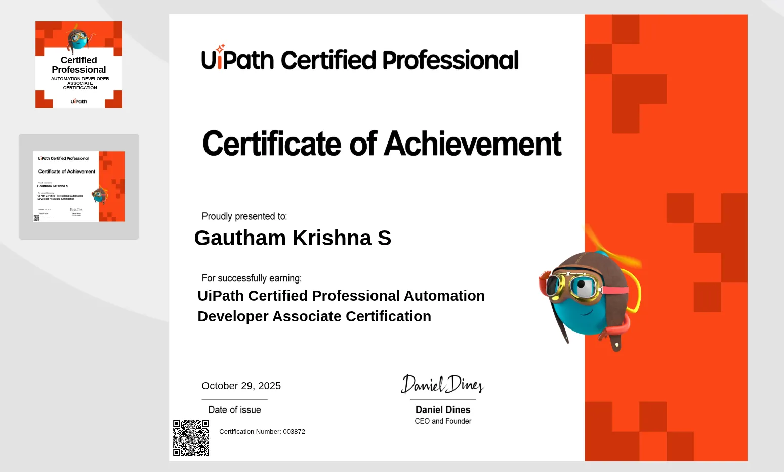 UiPath Certified Professional